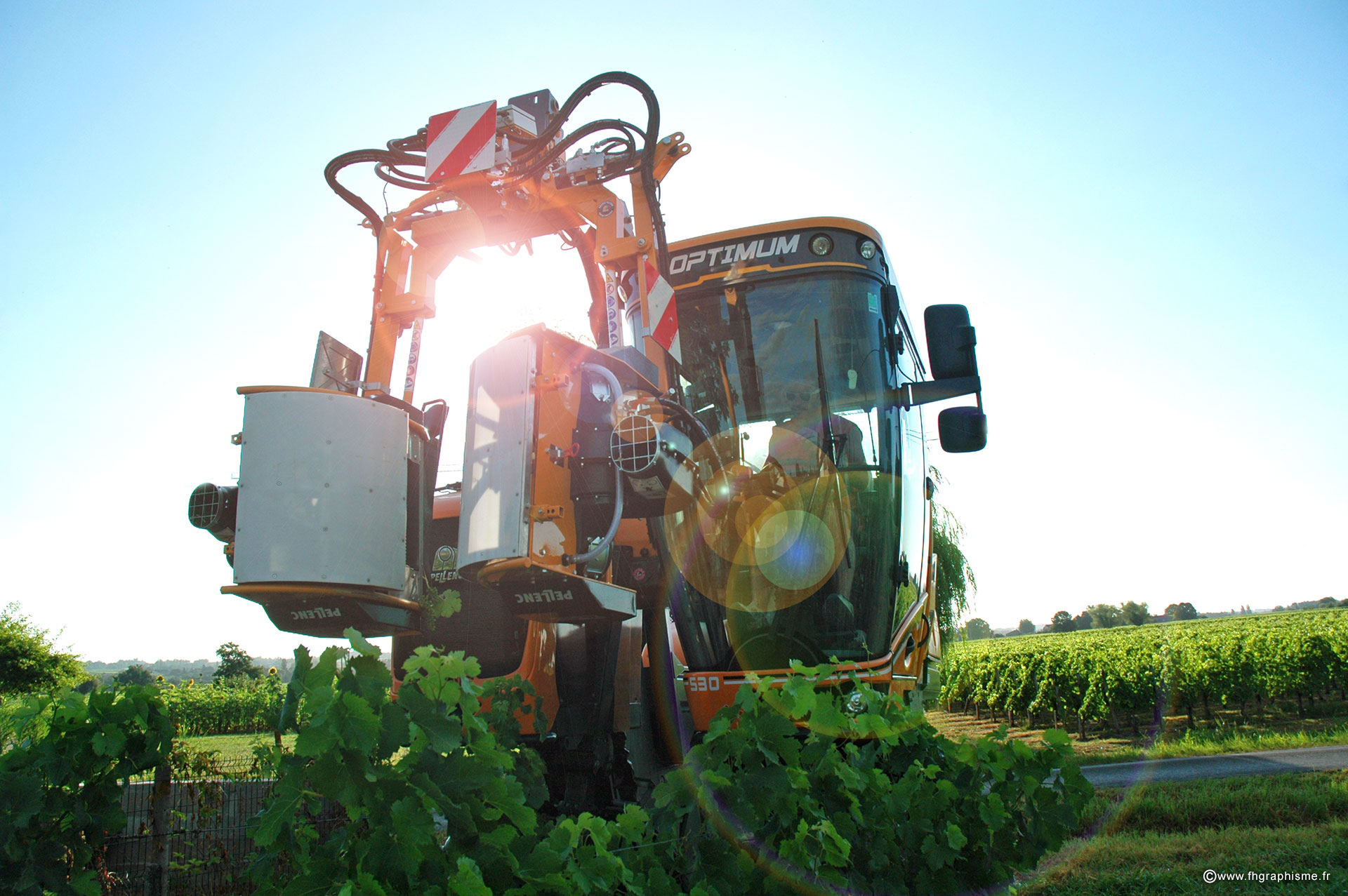 Nouveau module d’effeuillage Pellenc